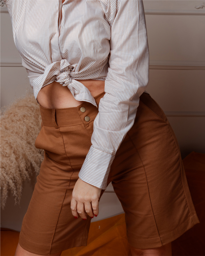 Bermuda Alfaiataria Feminino LN Elaine
