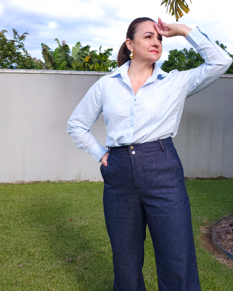Calça Pantalona LN Rose