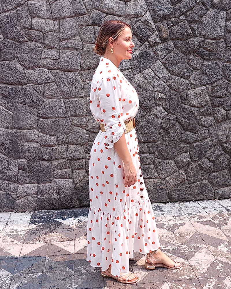 Vestido Longo  LN Bernadete